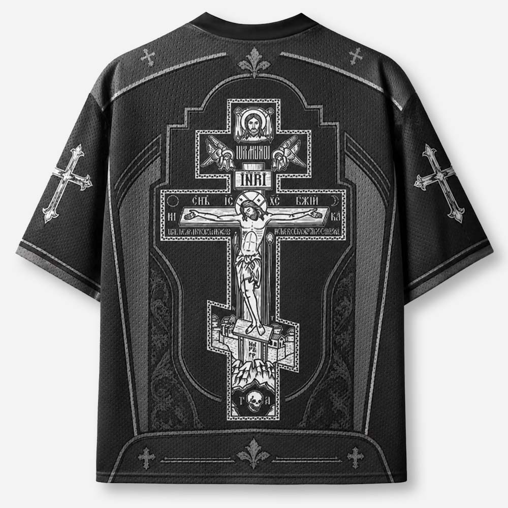 Ornate Relic Graphic Mesh Jersey