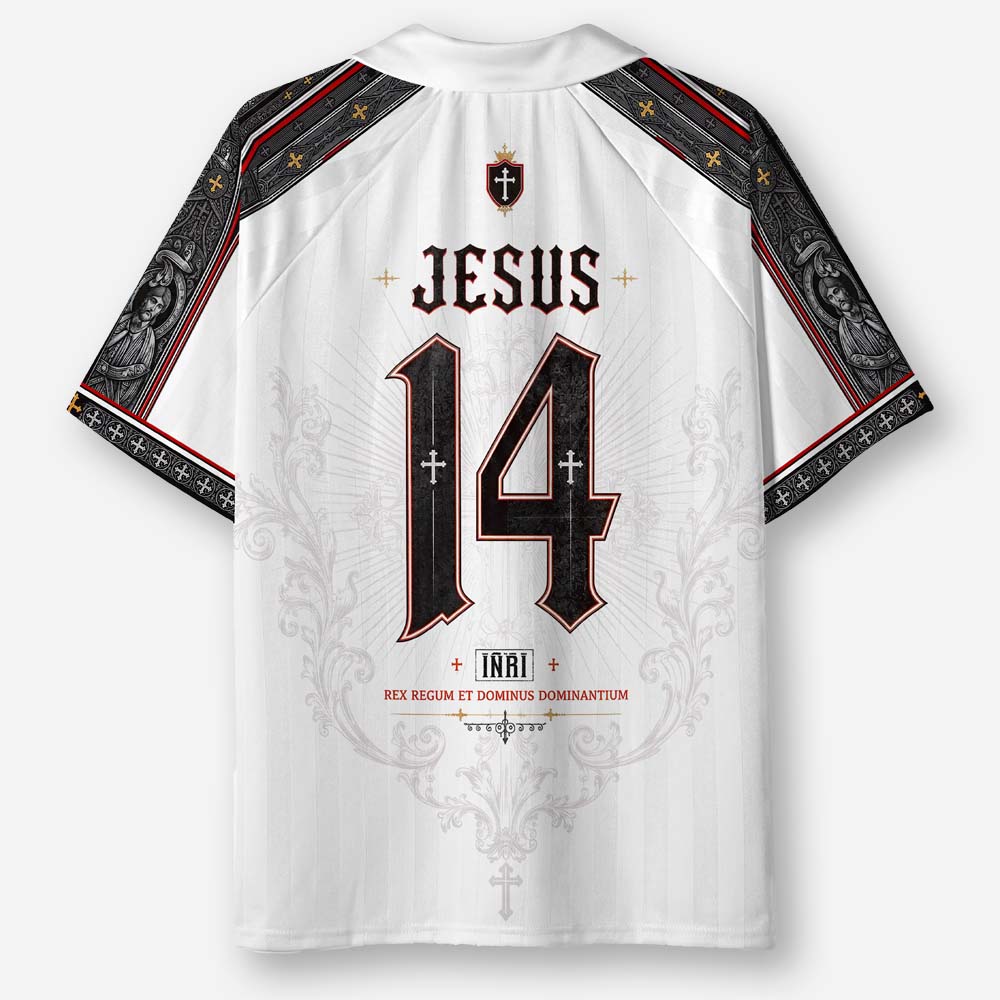 Ornate Relic Graphic Collar Jersey