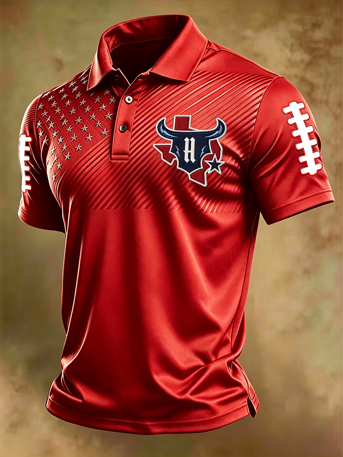 Men'S Rugby Polo Shirt