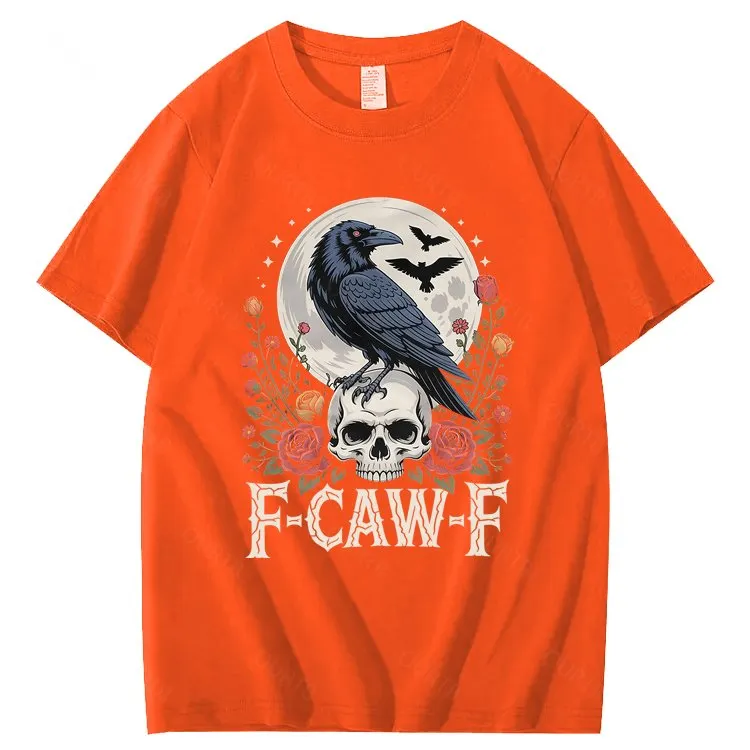 F-Caw-F Crow 100% Cotton T-Shirt