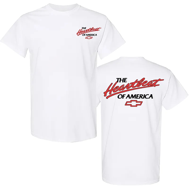 The Heartbeat Of America, Chevrolet Printed Men's T-shirt