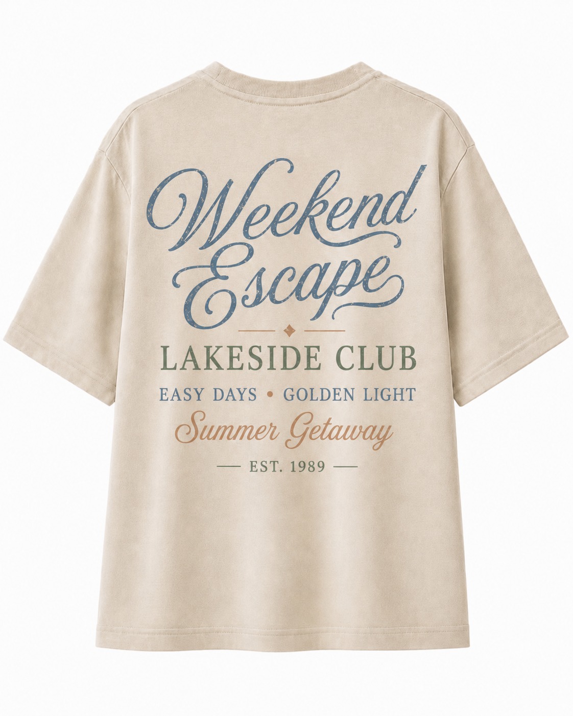 Weekend Escape Lake V-Neck Tee