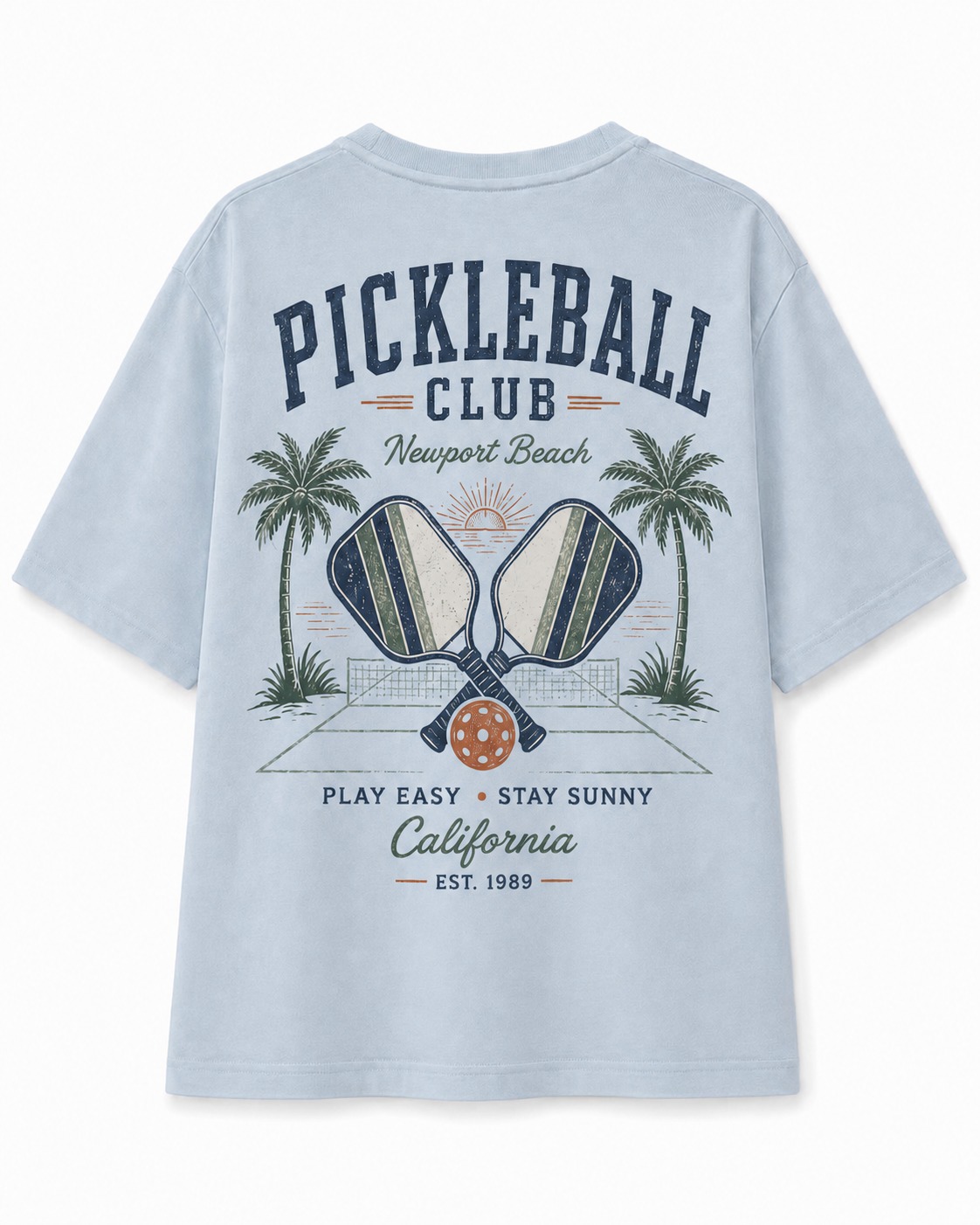 Newport Pickleball V-Neck Tee