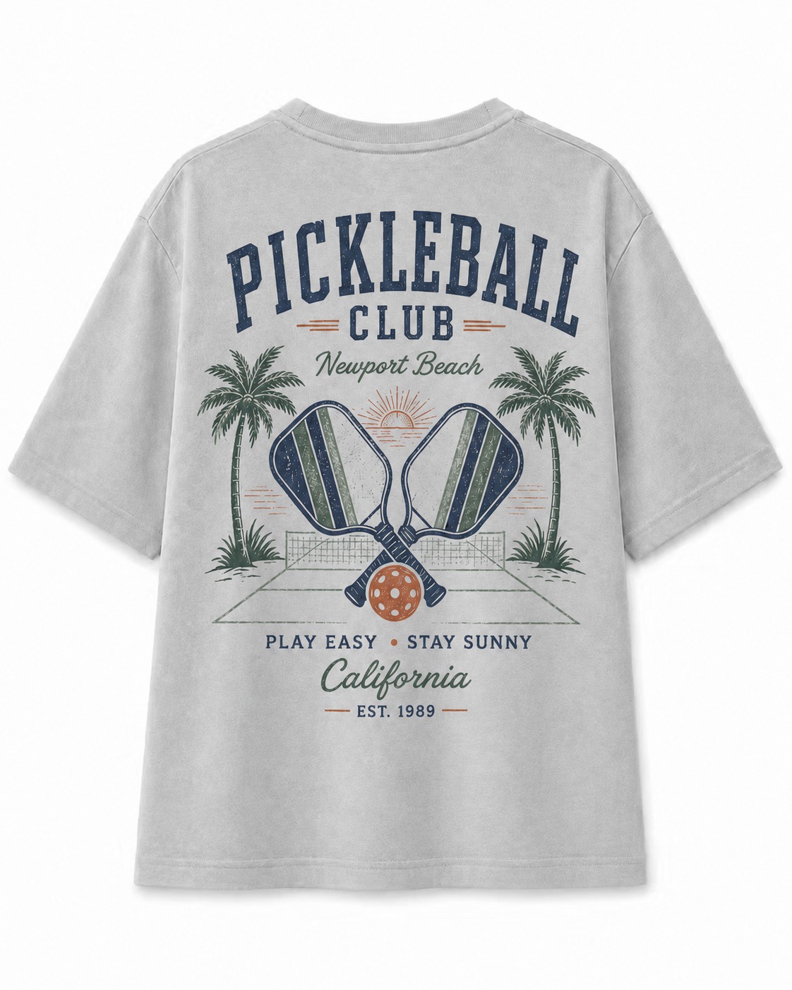 Newport Pickleball V-Neck Tee