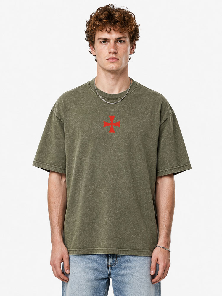 Red Knight Vintage Washed T-Shirt