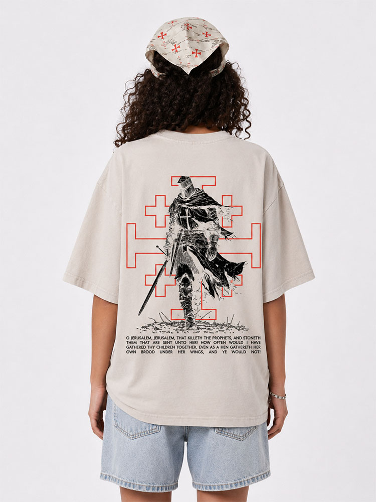Red Knight Vintage Washed T-Shirt