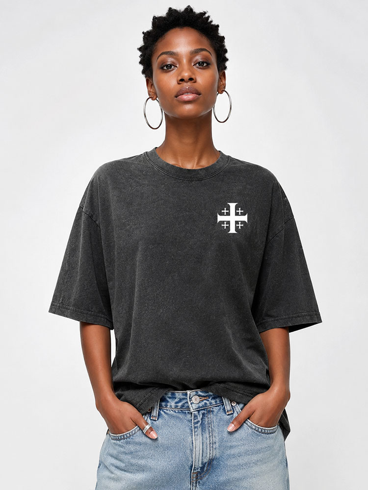 Winged Knight Vintage Washed T-Shirt
