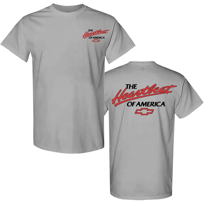 The Heartbeat Of America, Chevrolet Printed Men's T-shirt