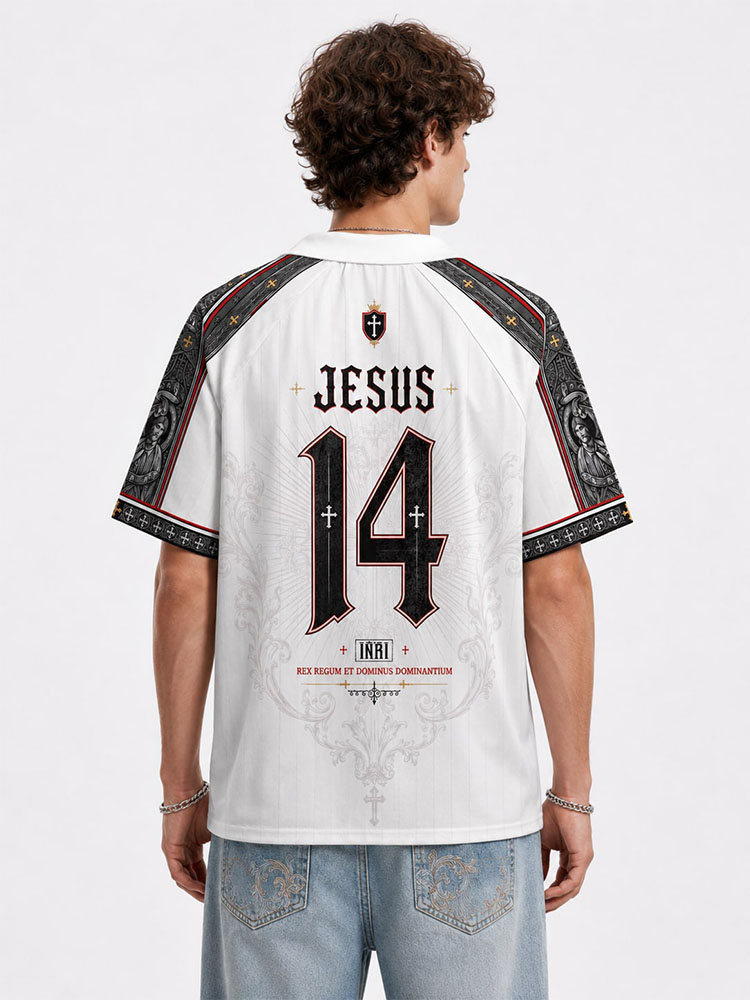 Ornate Relic Graphic Collar Jersey