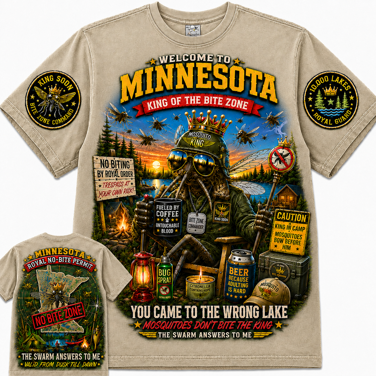 Minnesota Wrong Lake Mosquito T-Shirt