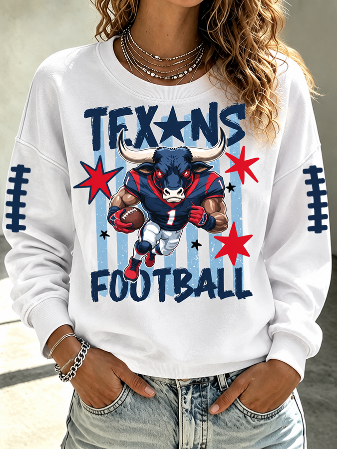 Women'S Rugby Round Neck Sports Shirt