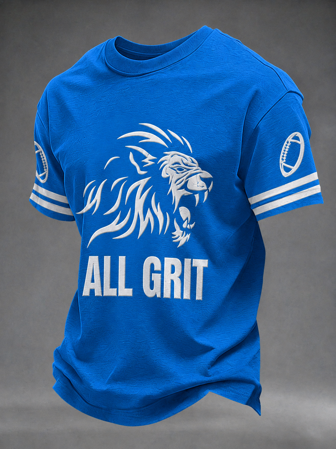 Men's Football Printed Short-Sleeve T-Shirt