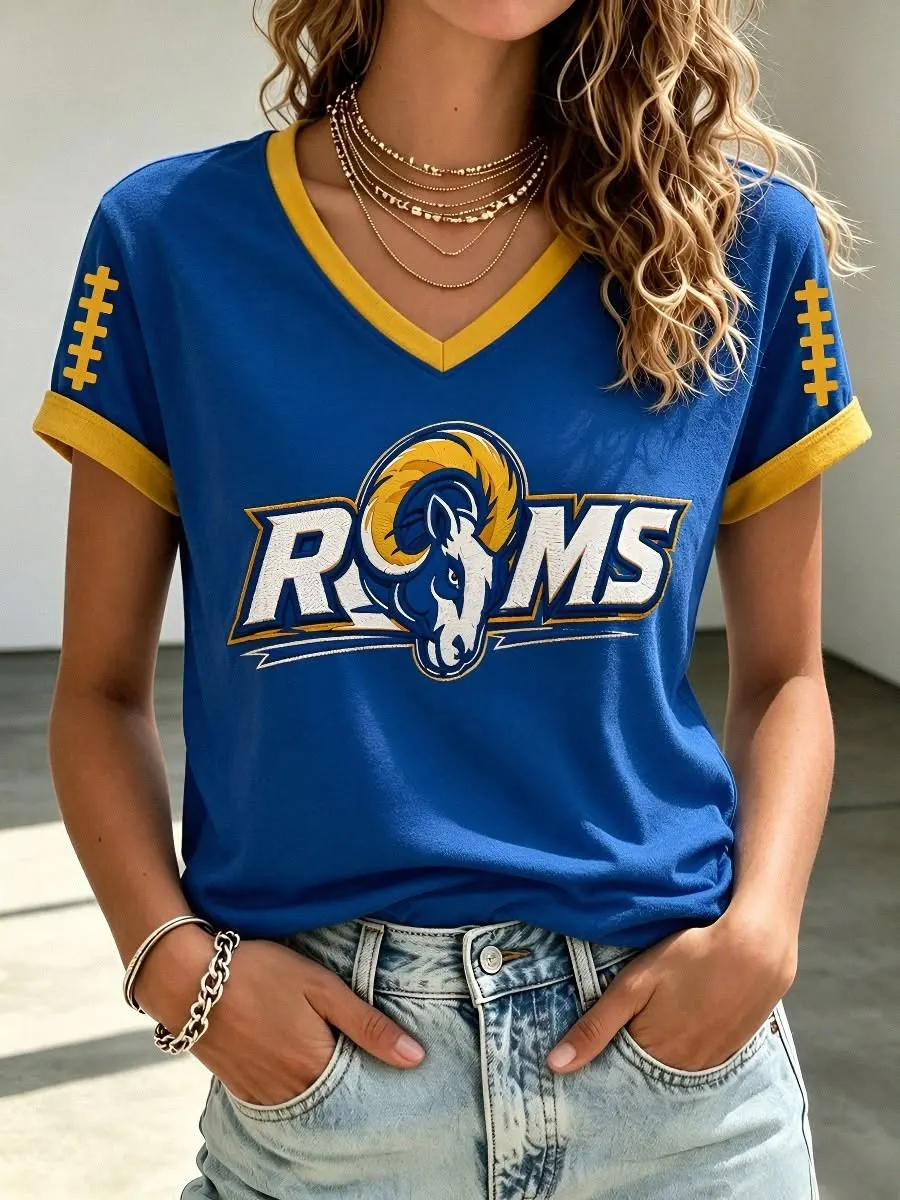 Women's Football Print T-shirt