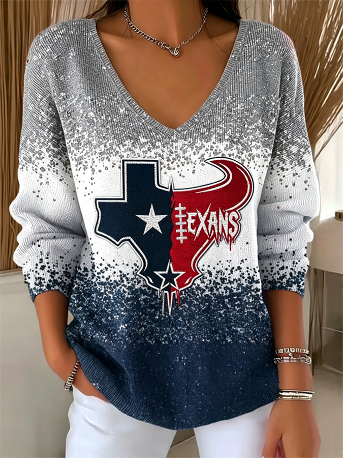 Women'S Football Casual Top
