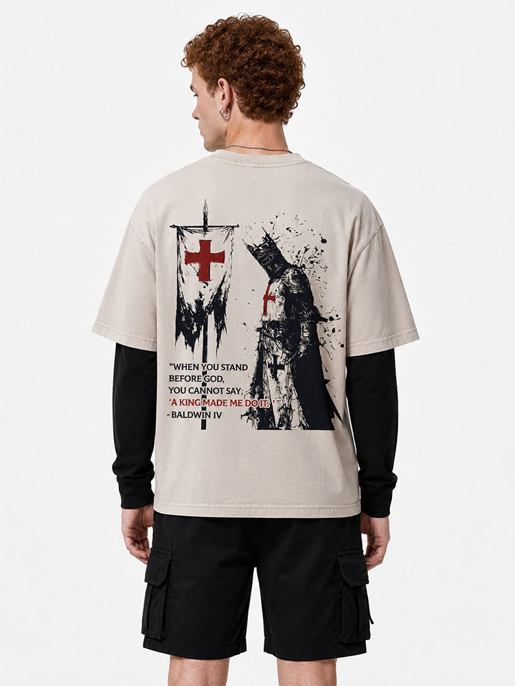 Masked King Vintage Washed T-Shirt