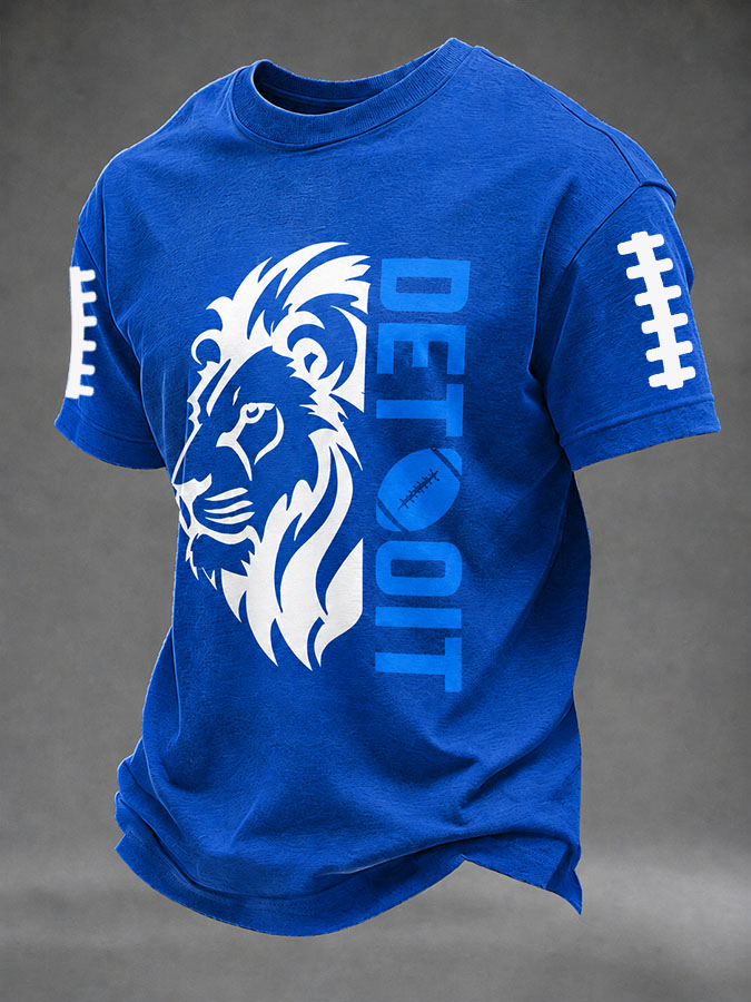 Men's Football Printed Short-Sleeve T-Shirt