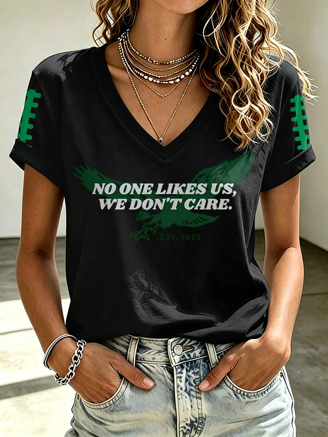 Women's Football Printed Casual Sweatshirt