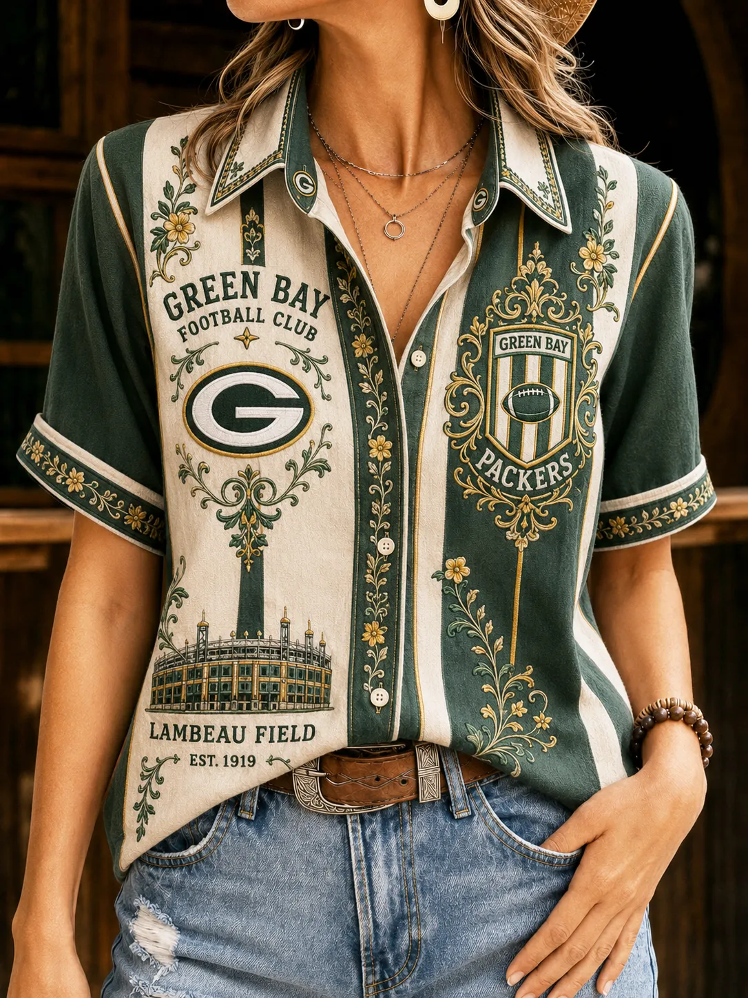 Women's   Button-Down Shirt