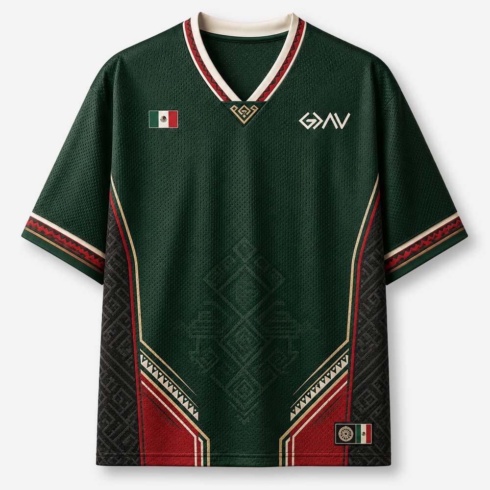 Mountain Crest Graphic Mesh Jersey