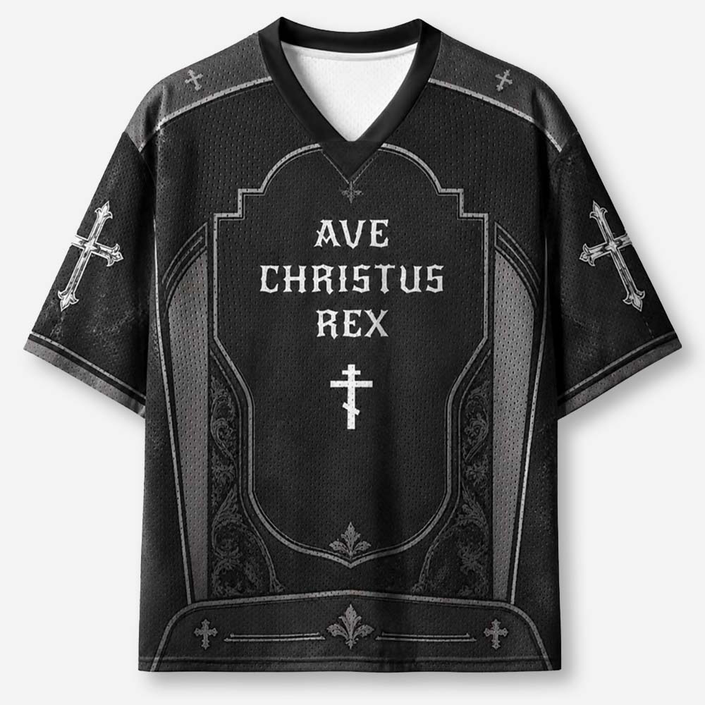 Ornate Relic Graphic Mesh Jersey