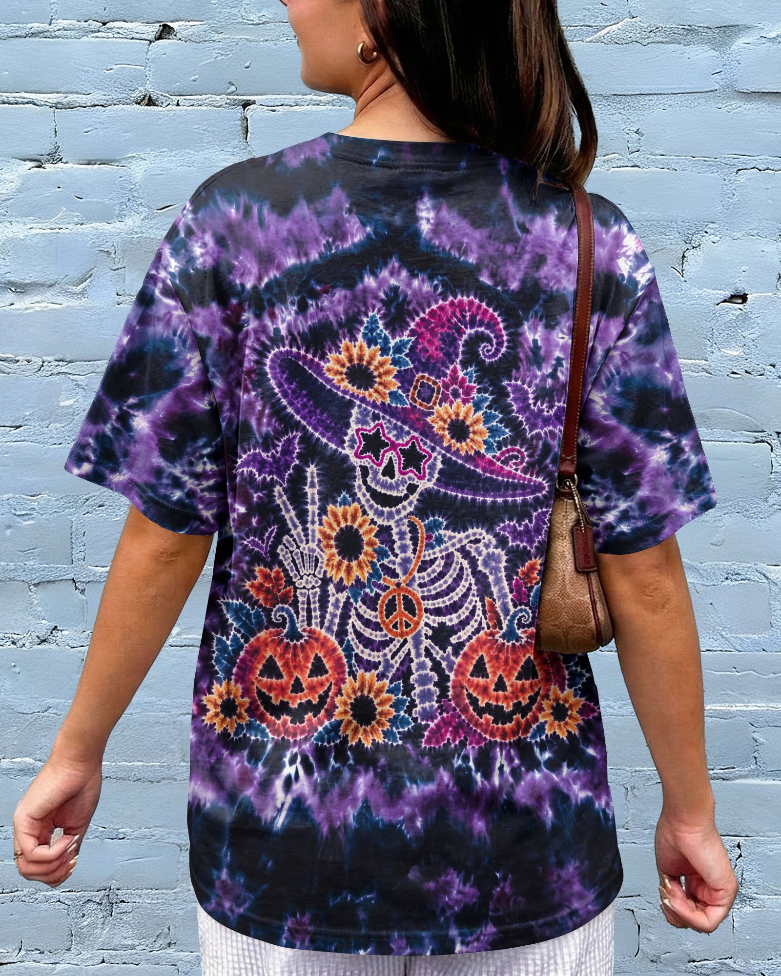 HIPPIE WITCH SKELETON HALLOWEEN ALL OVER PRINT