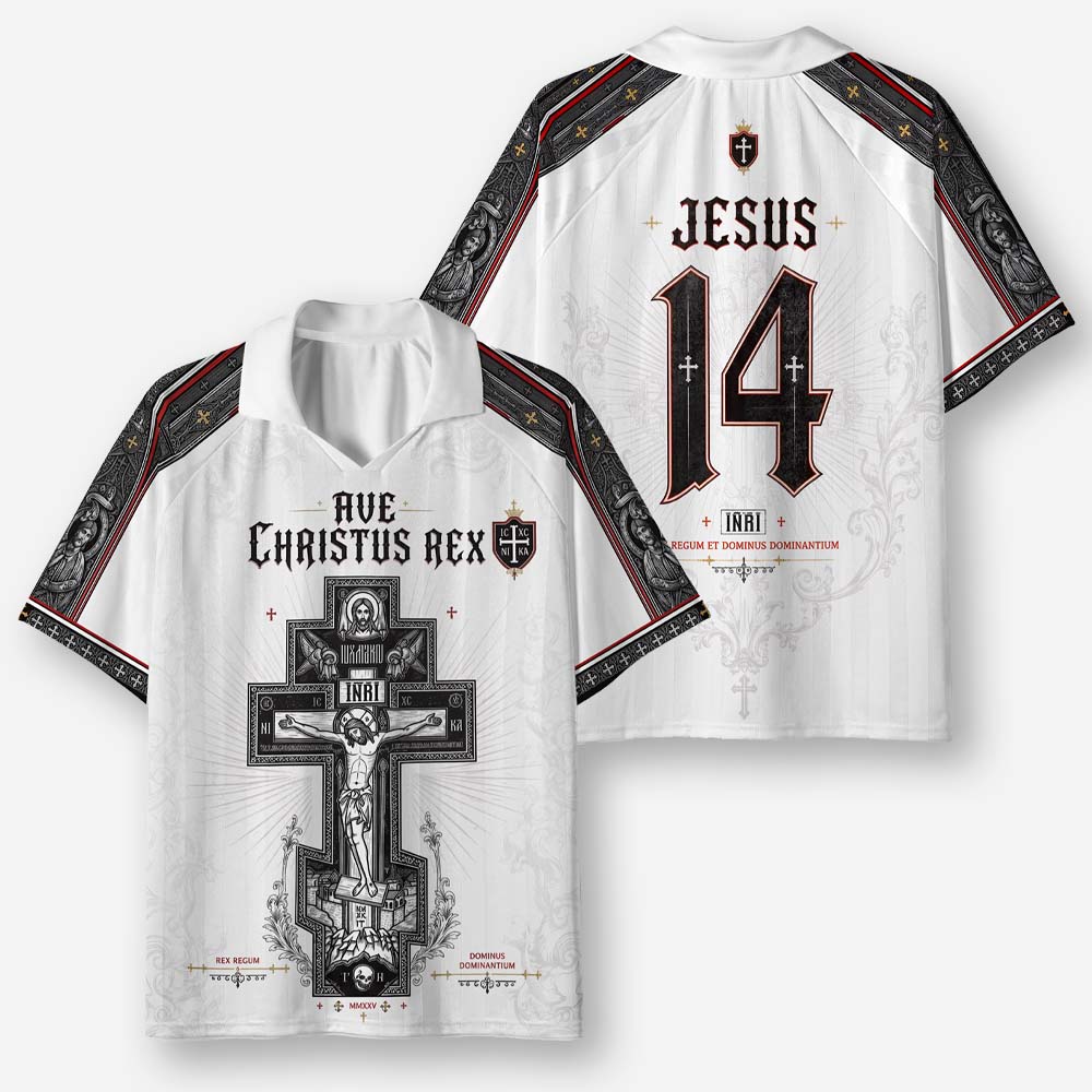 Ornate Relic Graphic Collar Jersey