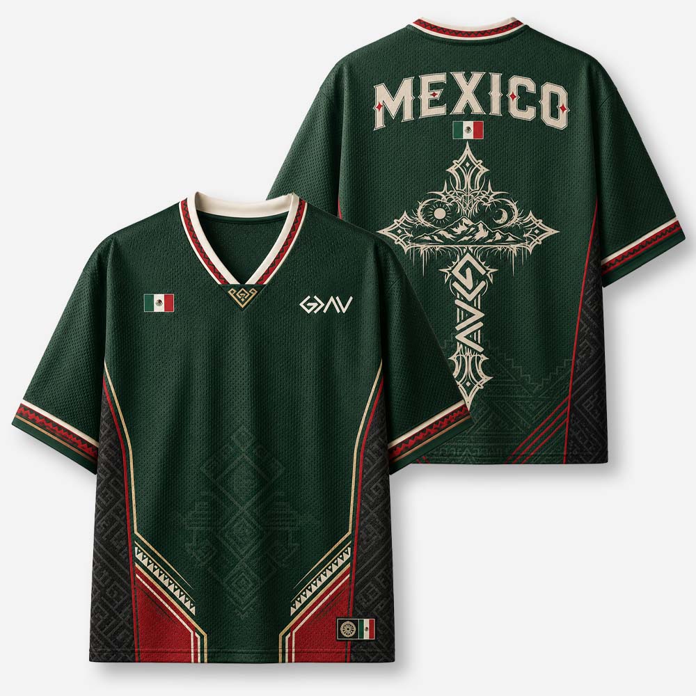 Mountain Crest Graphic Mesh Jersey