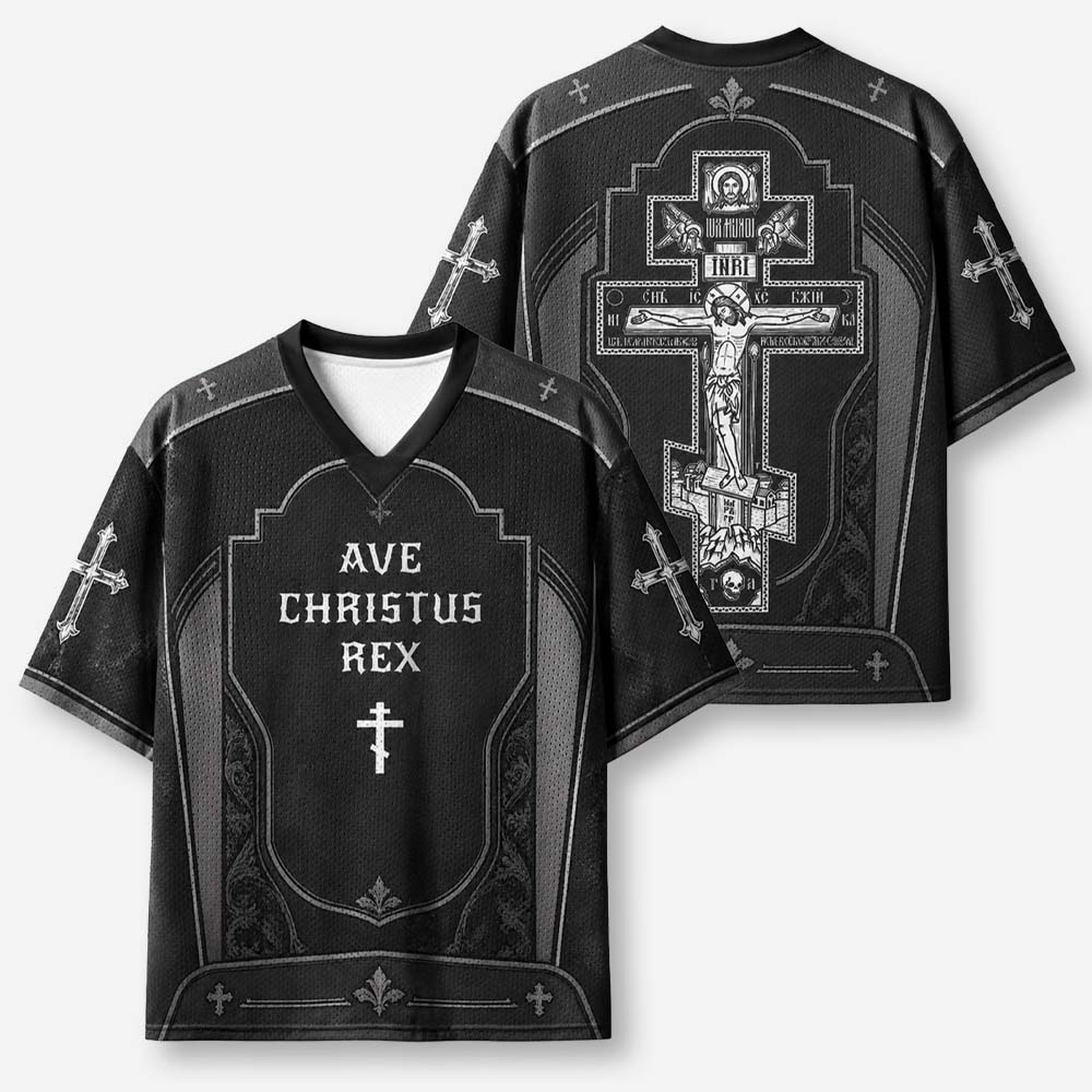Ornate Relic Graphic Mesh Jersey