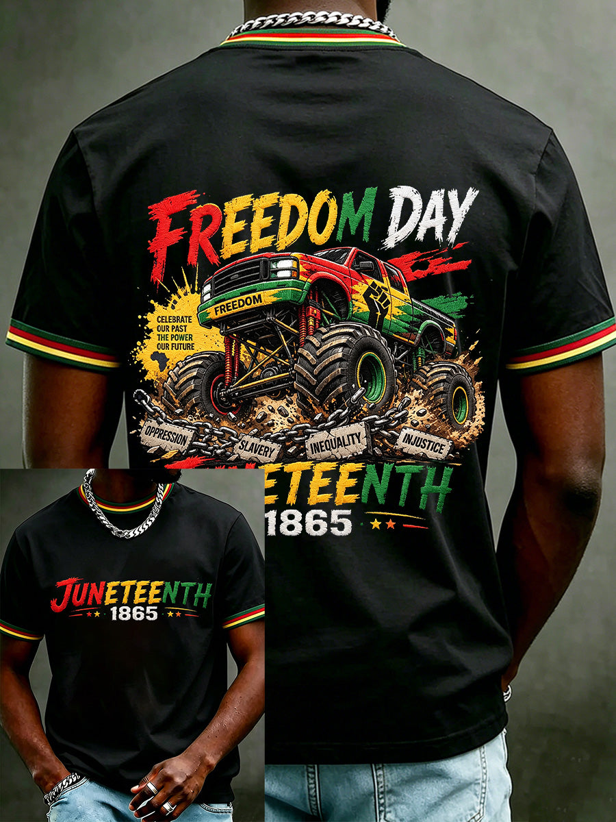 Men's Juneteenth Print Tee