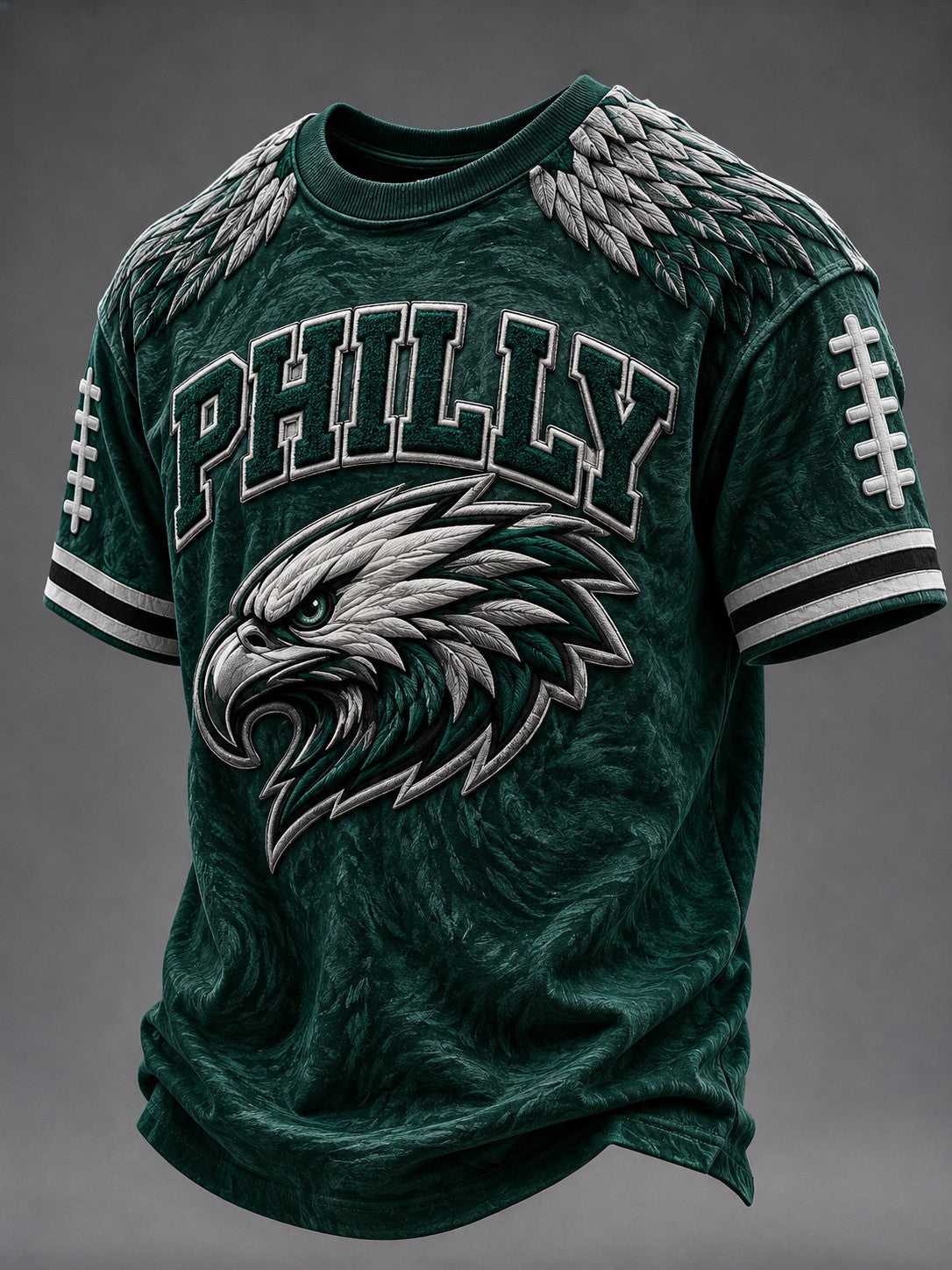 Men’s Philly Eagle Football-Inspired Graphic T-Shirt