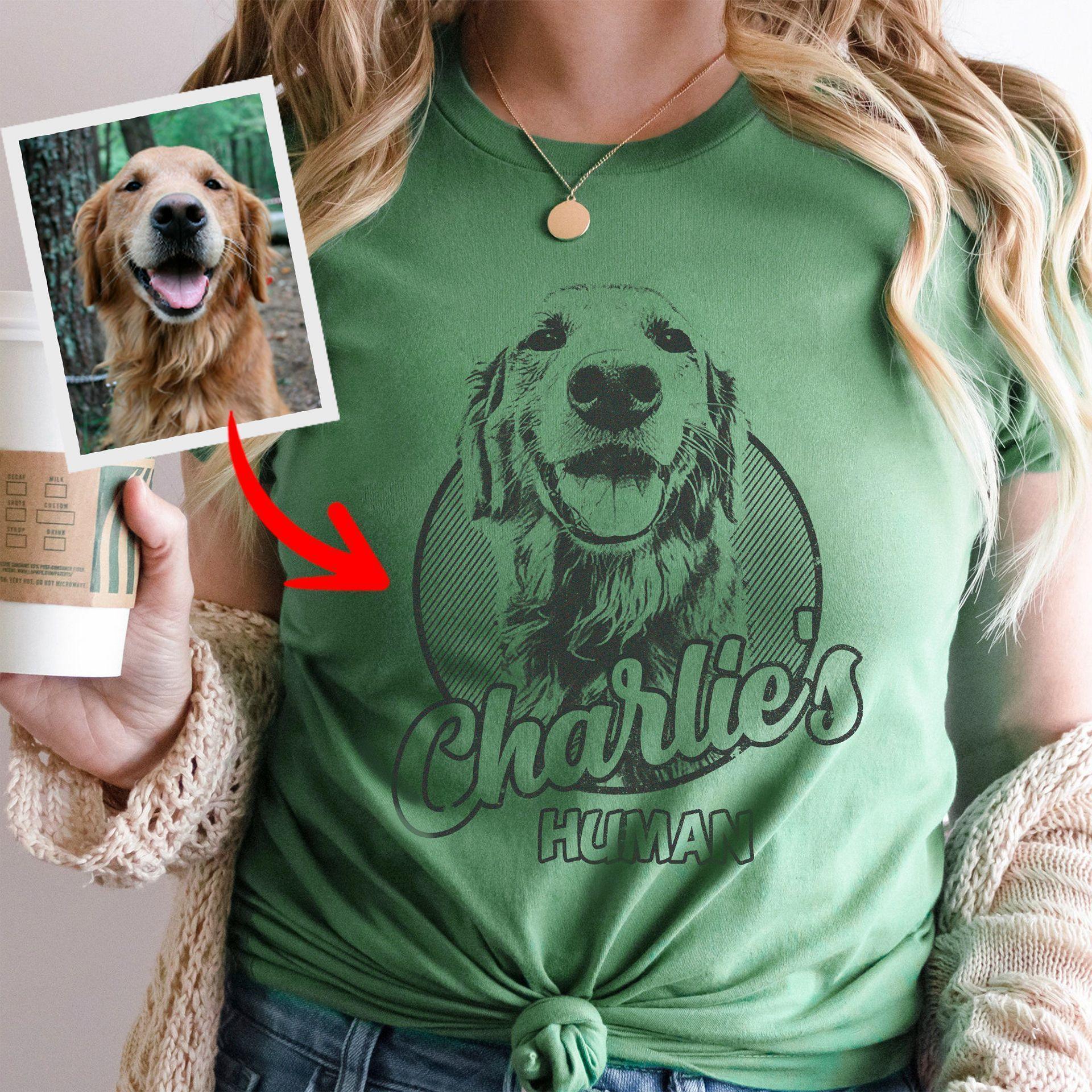 Custom Dogface Classic T-Shirt for Mom