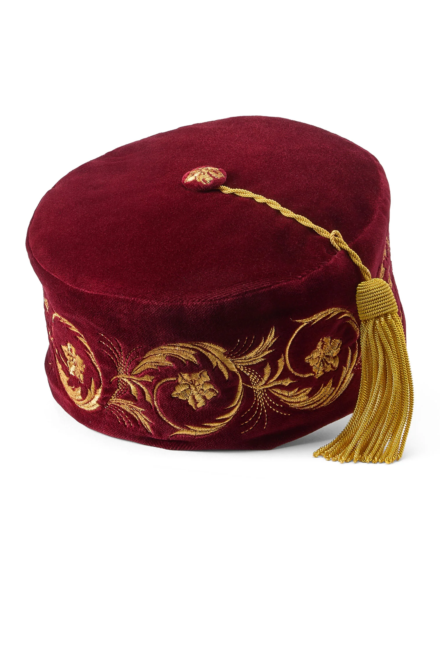 Viktorianische Rauchermütze aus den 1880er Jahren