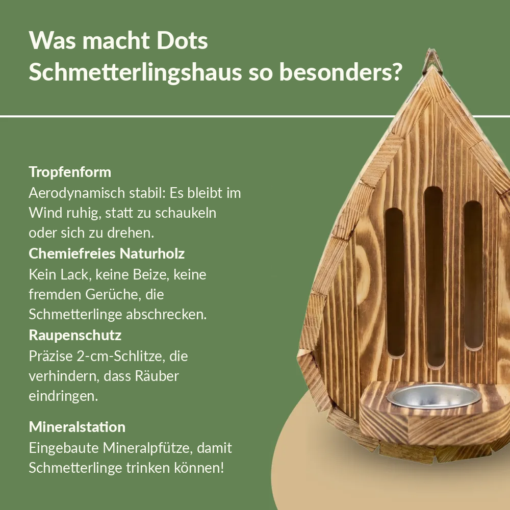 Dots Handmade Butterfly Home