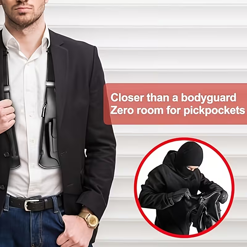 ⏰ Letzter Tag: 50% Rabatt! 🔥-Anti-Diebstahl Brusttasche zum Tragen unter der Jacke