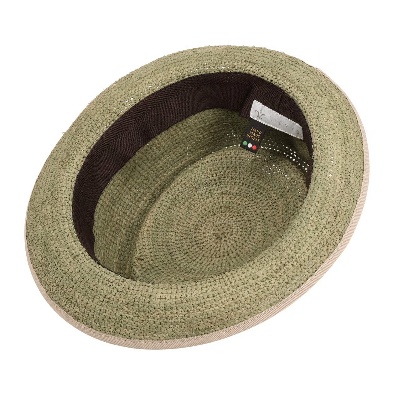 Italienischer Raffia Pork Pie Hut – Zeitloser Sommerstil mit feiner Struktur