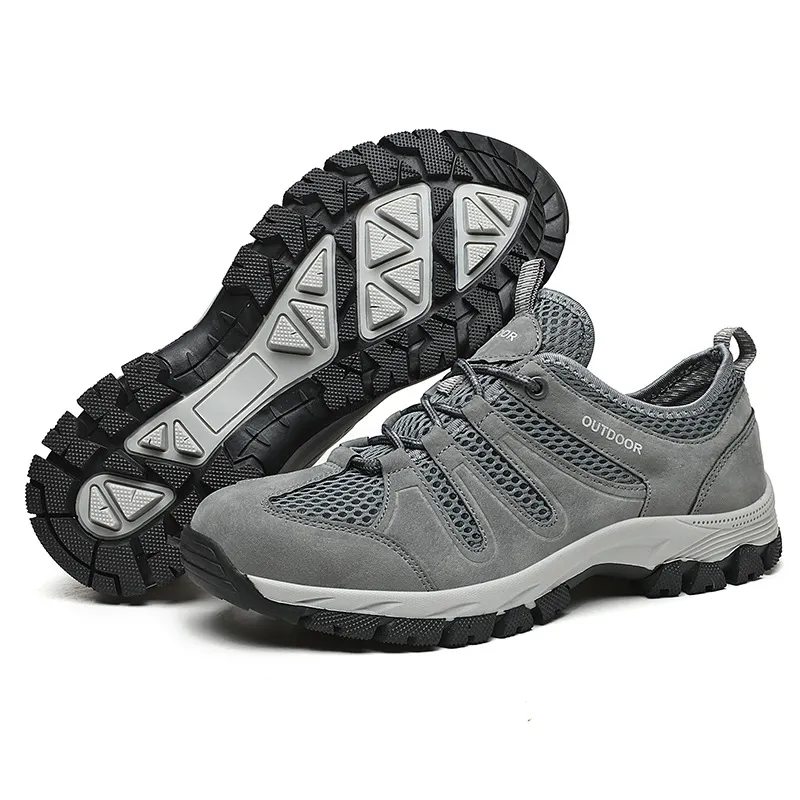 ⏰Letzter Tag: 50 % Rabatt! 🔥-Herren Wanderschuhe aus Echtleder - Orthopädische Schuhe mit Arch Support, Atmungsaktiv & Leichtgewicht