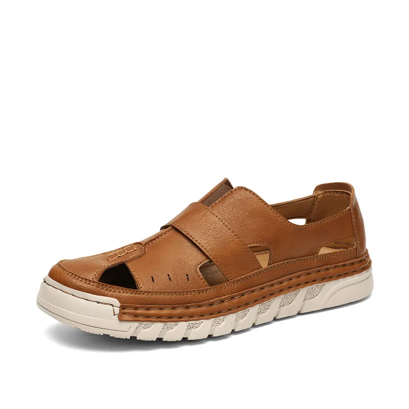 ⏰Letzter Tag: 50 % Rabatt! 🔥-Handgenähte Herren Freizeitschuhe - Atmungsaktive Sommerschuhe mit Lochmuster
