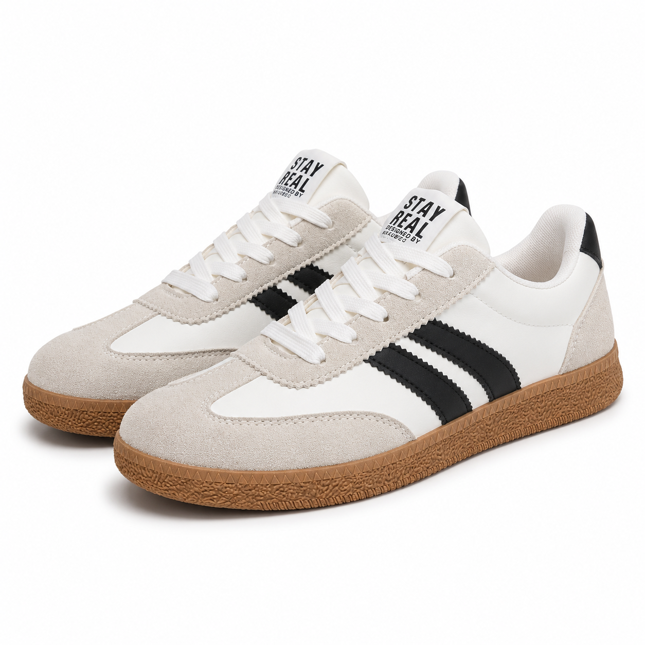 ⏰ Letzter Tag: 50% Rabatt! 🔥 –Damen Retro Sneaker mit Fußgewölbestütze und rutschfester Sohle