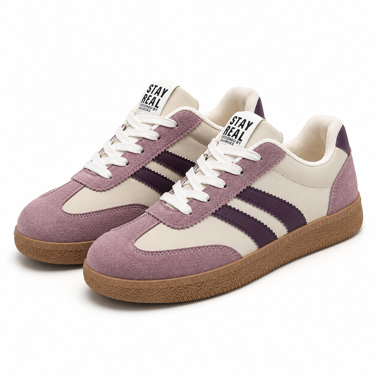 ⏰ Letzter Tag: 50% Rabatt! 🔥 –Damen Retro Sneaker mit Fußgewölbestütze und rutschfester Sohle