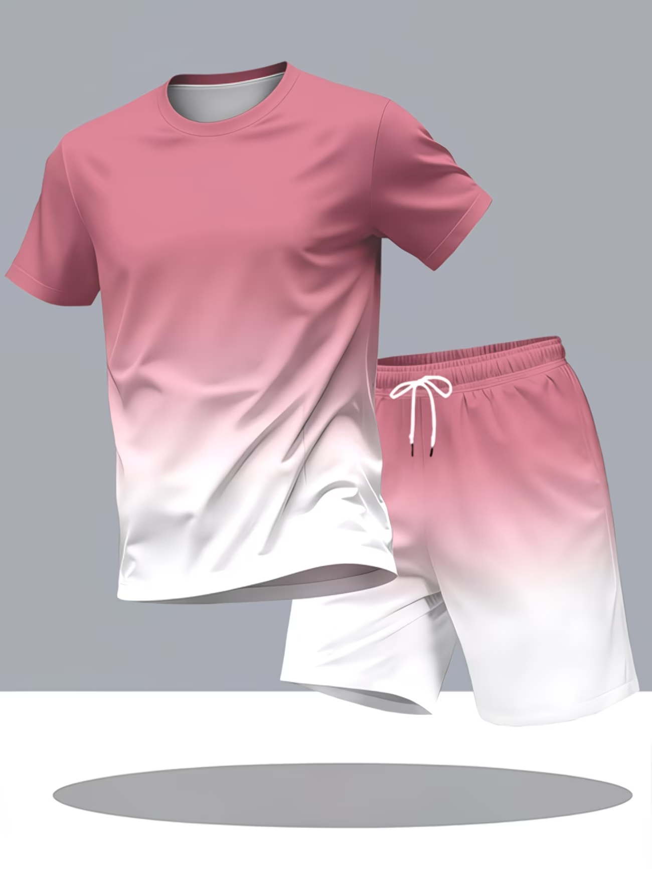 Herren Sommer Sport Set mit modernem Farbverlauf