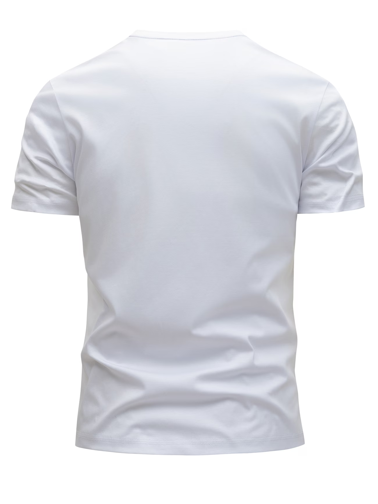 ⭐Heute 50% Rabatt - 🔥Herren T-Shirt aus 100% Baumwolle – Leichtes Slim-Fit Kurzarmshirt mit Rundhalsausschnitt für den Sommer
