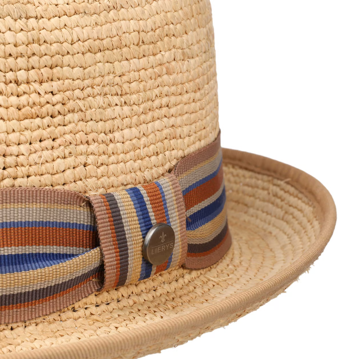 Italienischer Raffia Pork Pie Hut – Zeitloser Sommerstil mit feiner Struktur