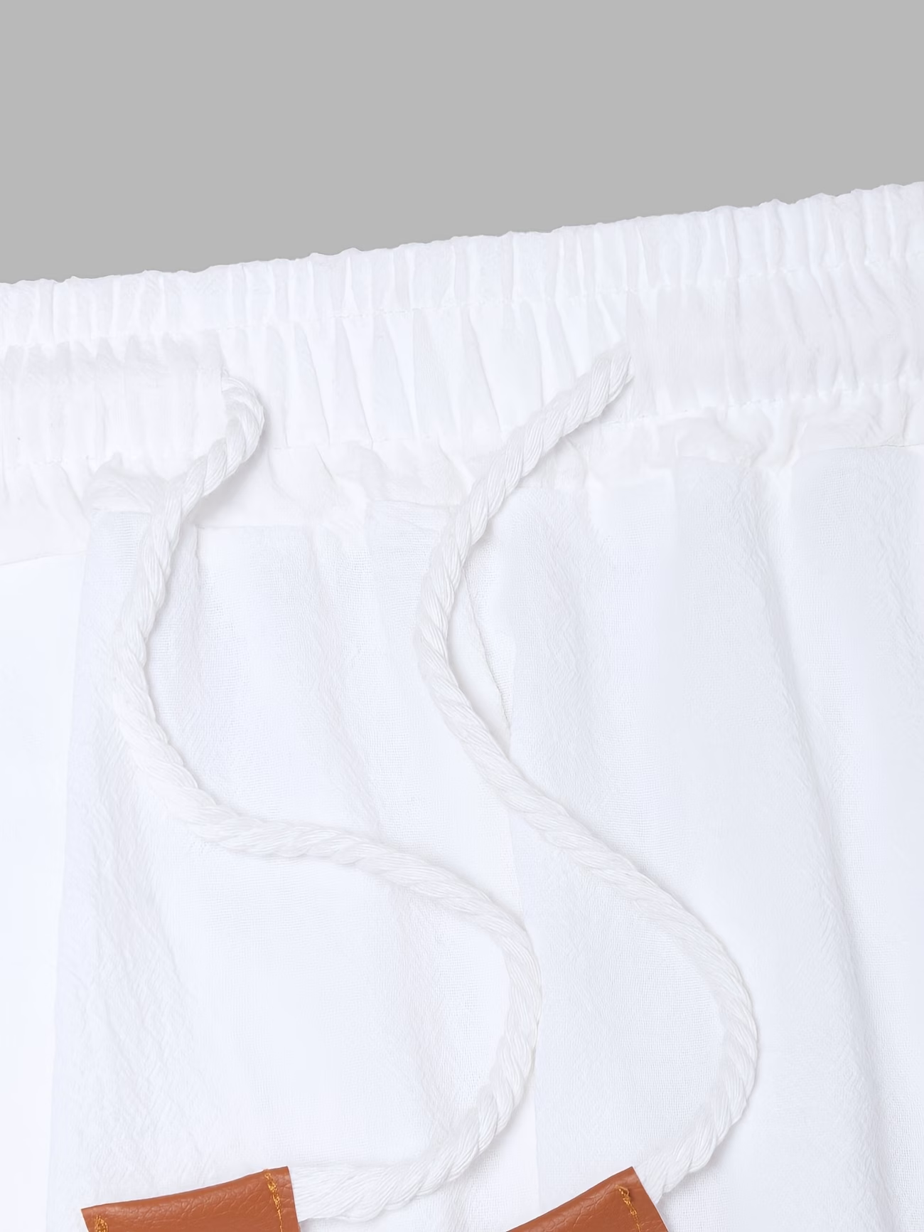 Herren Leinen-Shorts mit Kordelzug für den Sommer