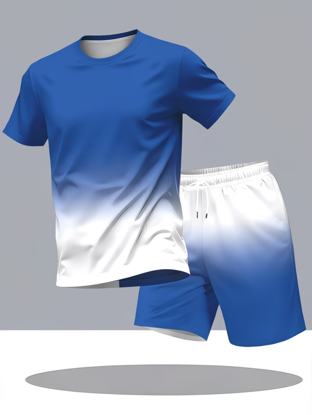 Herren Sommer Sport Set mit modernem Farbverlauf