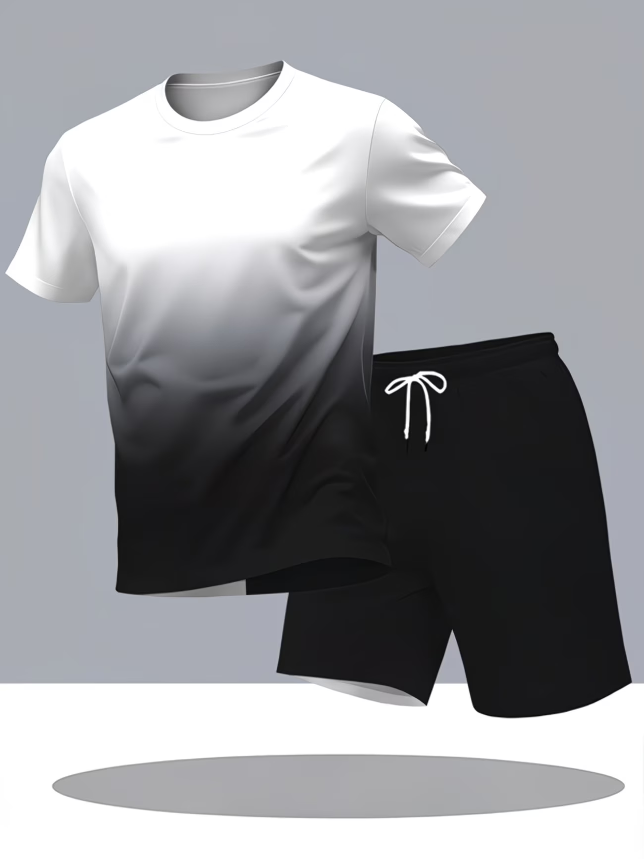 Herren Sommer Sport Set mit modernem Farbverlauf