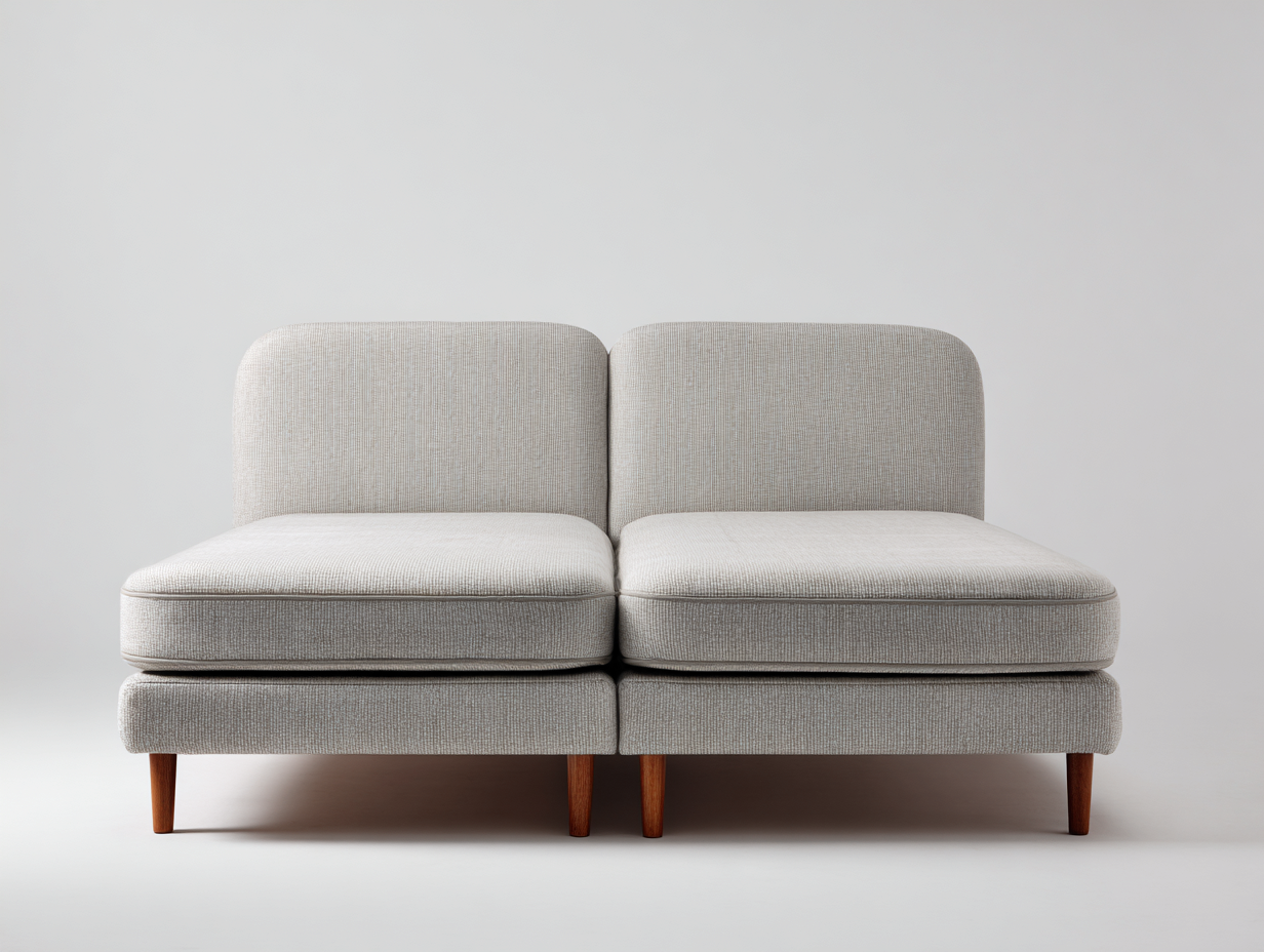 Letto matrimoniale - tessuto-legno - 172x86x80 cm - beige-marrone - moderno-Jalaohouse