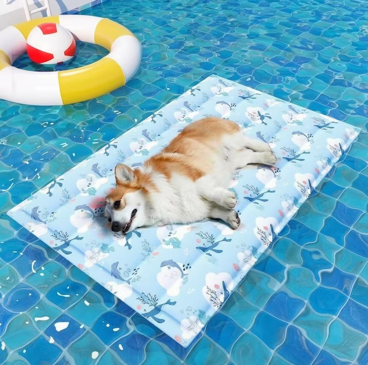 Soft Pet Cooling Mat For Dogs & Cats
