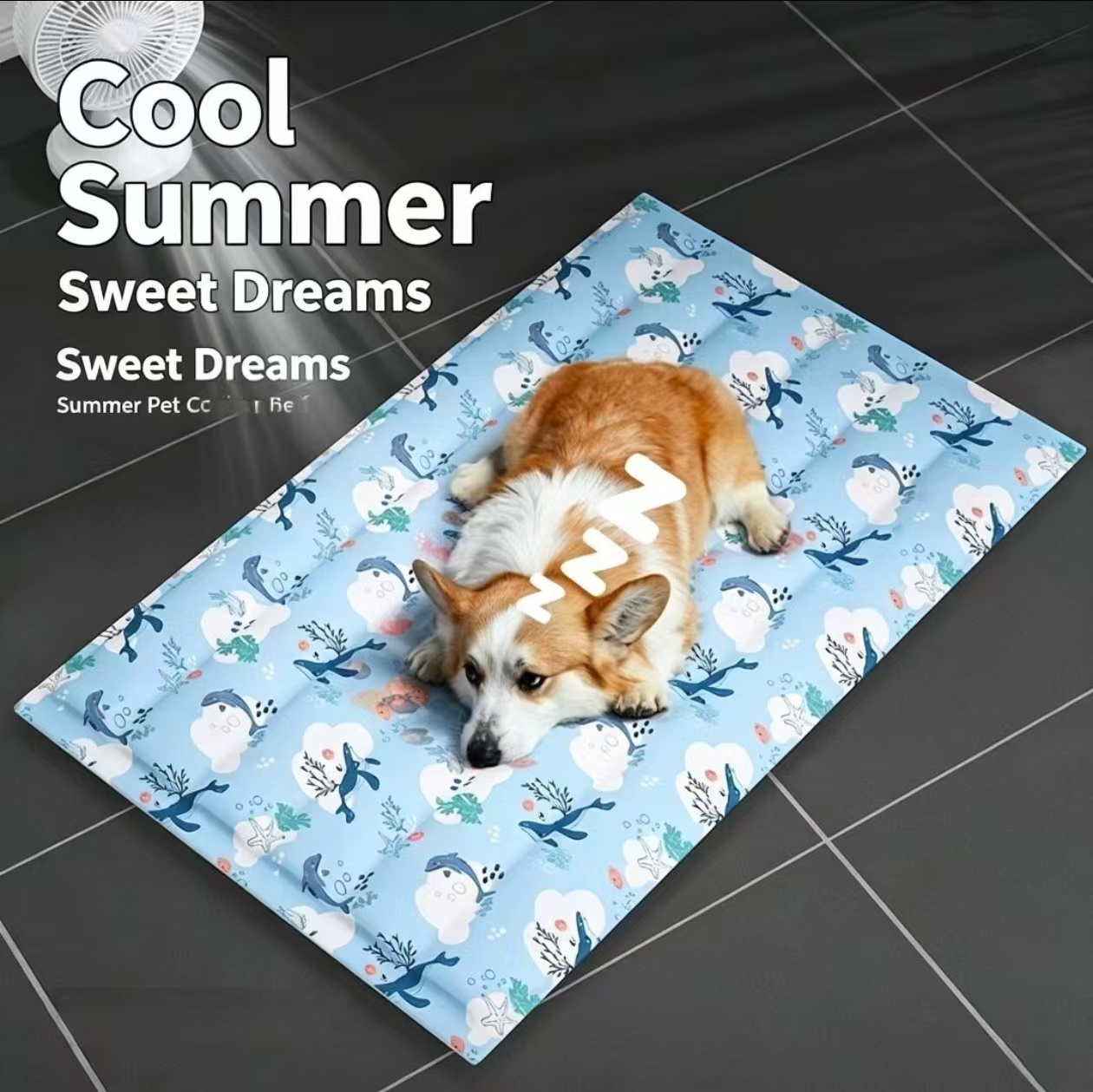 Soft Pet Cooling Mat For Dogs & Cats