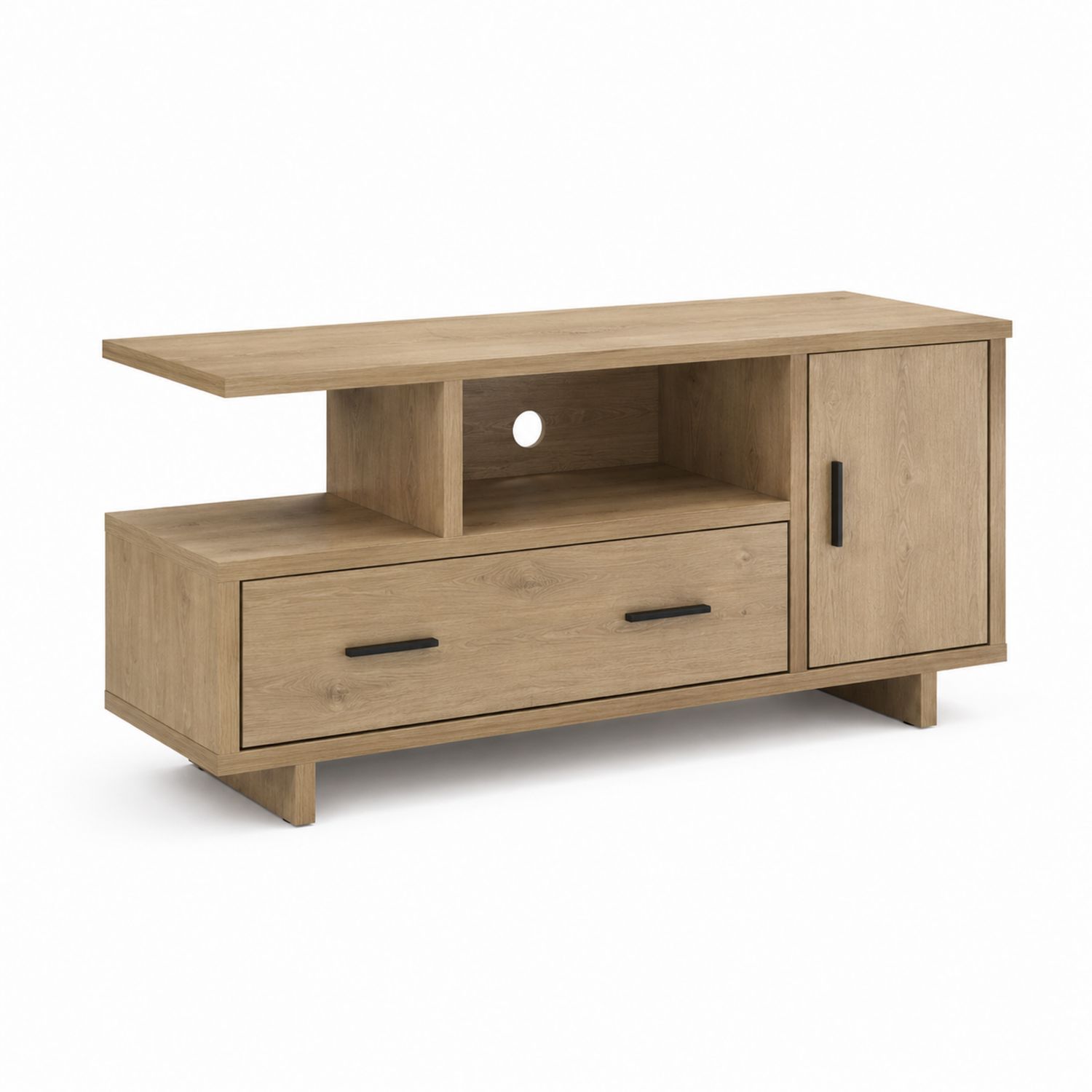 TV-Schrank 120x40x50 cm Holzwerkstoff Eichenoptik