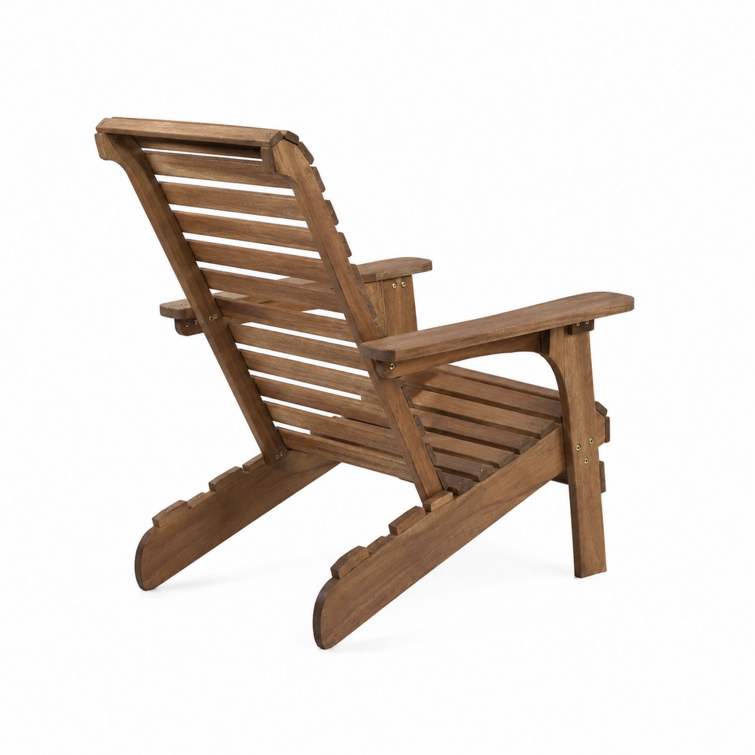 Gartenstuhl aus Holz Braun